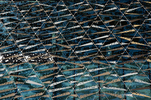 Auckland NZ, face of ASB North Wharf