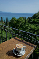 Café Platanos, Lourdata, Kefalonia